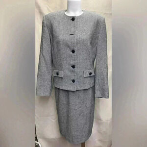 Talbot’s Vintage Wool blend Jacket & Skirt Suit Size 12